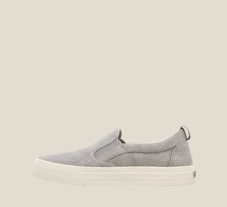 Taos | Women's Rubber Soul-Grey Wash Canvas