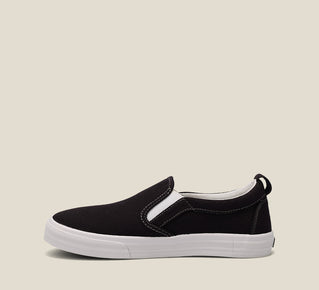 Taos | Women's Rubber Soul-Black/White Canvas