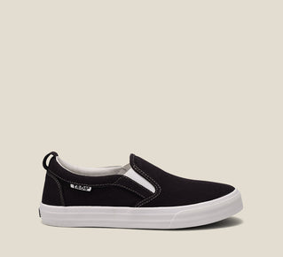 Taos | Women's Rubber Soul-Black/White Canvas