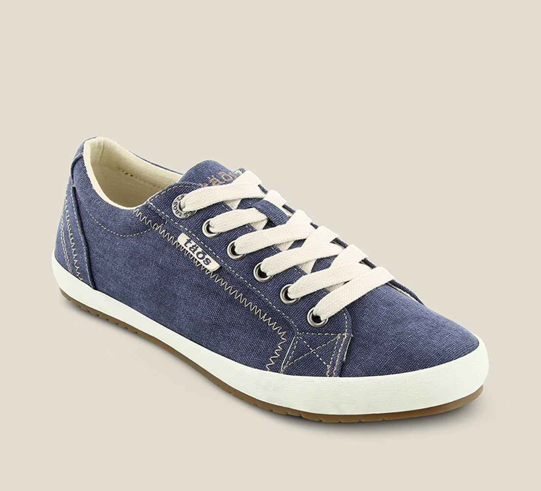 Taos | Women's Star-Blue Wash Canvas