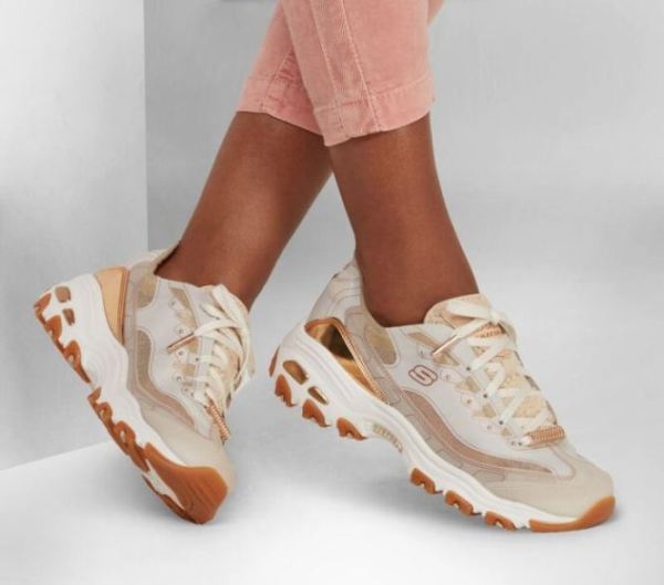 Skechers Women's Premium Heritage: D'Lites - Natural Joy